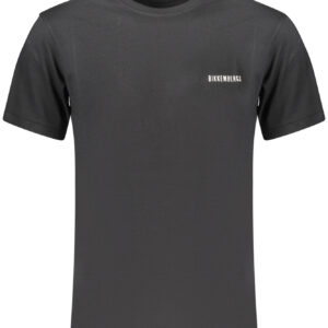 BIKKEMBERGS MEN'S SHORT-SLEEVE T-SHIRT BLACK BIKKEMBERGS