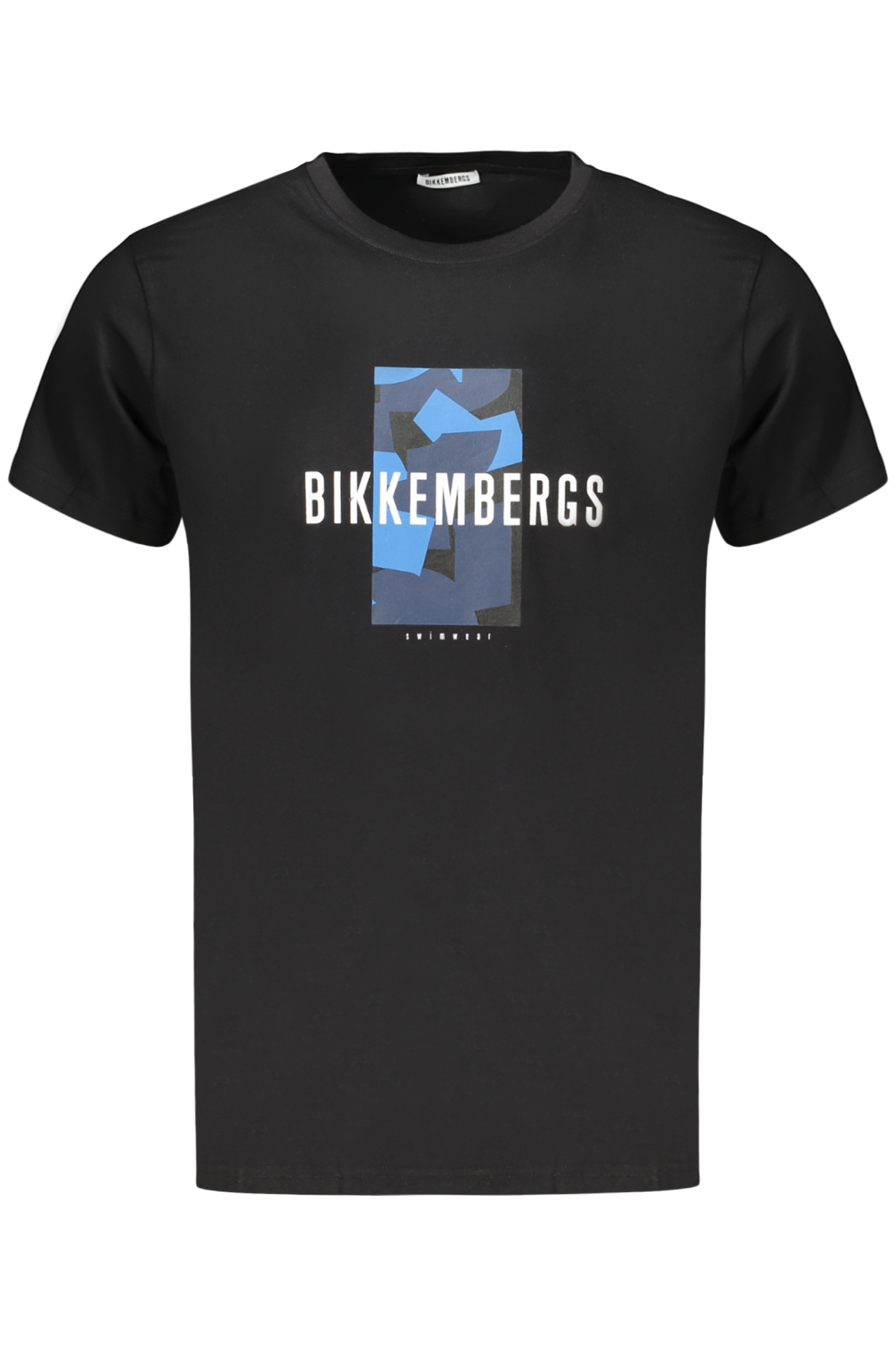 BIKKEMBERGS MEN'S SHORT-SLEEVE T-SHIRT BLACK BIKKEMBERGS