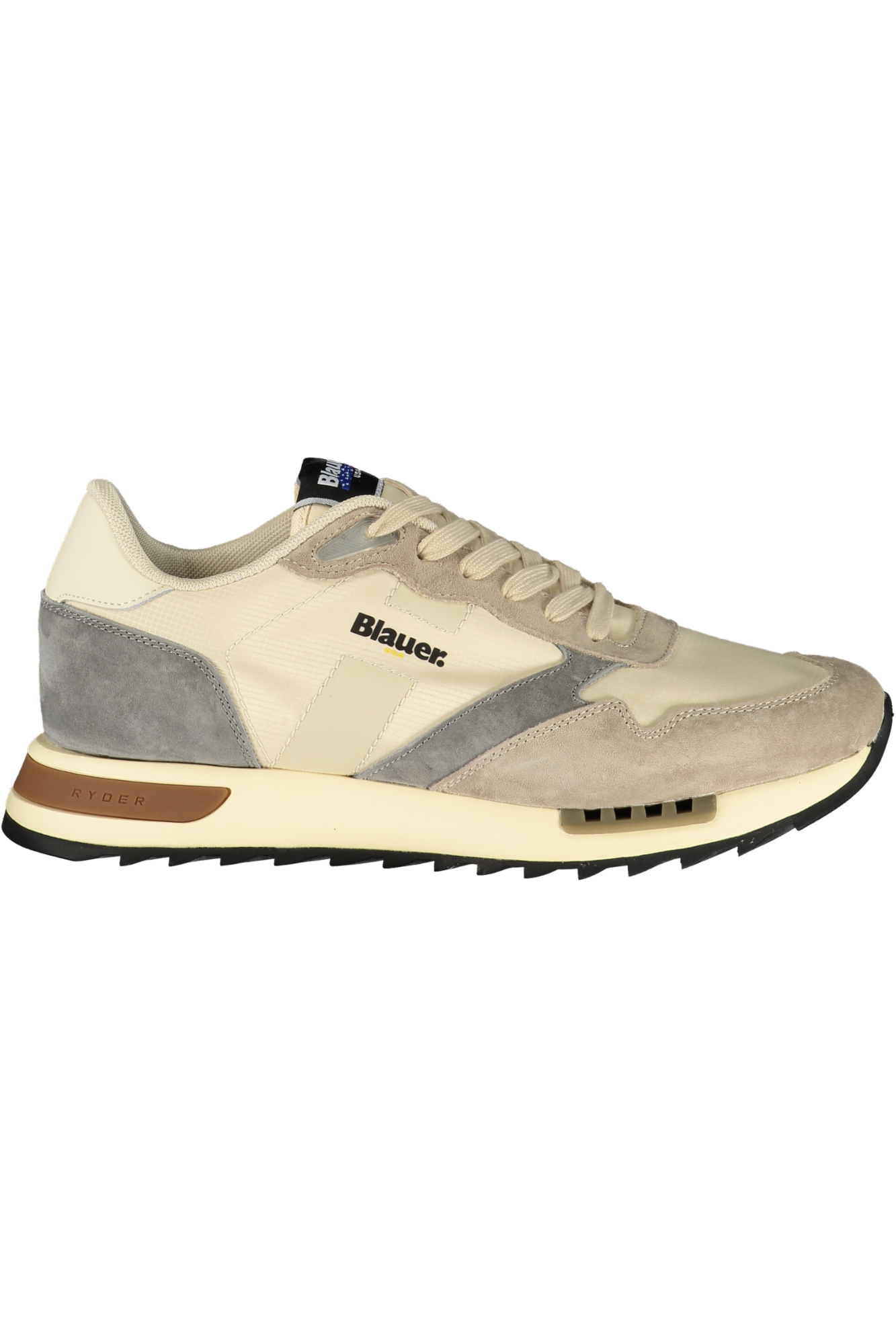 BLAUER MEN'S BEIGE SPORTS FOOTWEAR BLAUER