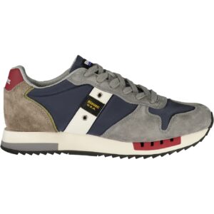 BLAUER MEN'S BLUE SPORTS FOOTWEAR BLAUER