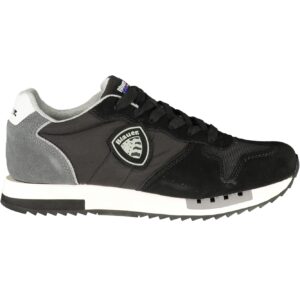 BLAUER MEN'S BLACK SPORTS FOOTWEAR BLAUER