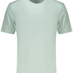 BOSS MEN'S SHORT-SLEEVED T-SHIRT GREEN BOSS