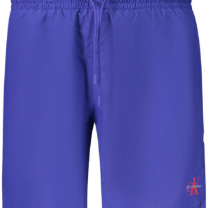 CALVIN KLEIN MEN'S BLUE BOTTOM SWIMSUIT CALVIN KLEIN