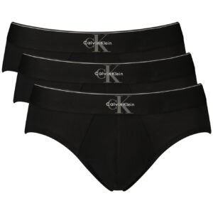 CALVIN KLEIN MEN'S BLACK BRIEFS CALVIN KLEIN