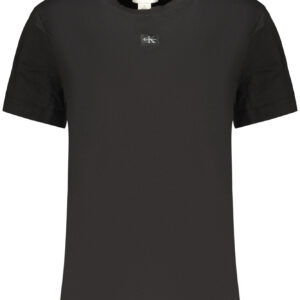CALVIN KLEIN WOMEN'S SHORT-SLEEVE T-SHIRT BLACK CALVIN KLEIN
