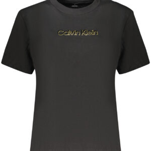 CALVIN KLEIN WOMEN'S SHORT-SLEEVE T-SHIRT BLACK CALVIN KLEIN