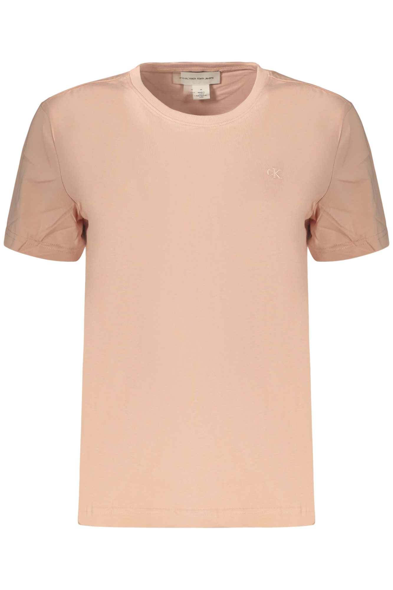 CALVIN KLEIN WOMEN'S SHORT-SLEEVE T-SHIRT PINK CALVIN KLEIN