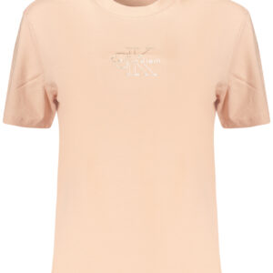 CALVIN KLEIN WOMEN'S SHORT-SLEEVE T-SHIRT PINK CALVIN KLEIN