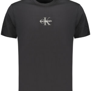 CALVIN KLEIN MEN'S SHORT-SLEEVE T-SHIRT BLACK CALVIN KLEIN