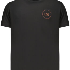CALVIN KLEIN MEN'S SHORT-SLEEVE T-SHIRT BLACK CALVIN KLEIN
