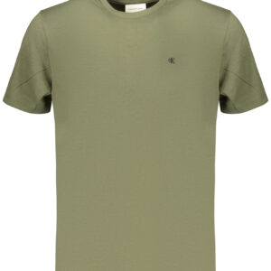 CALVIN KLEIN MEN'S SHORT-SLEEVED T-SHIRT GREEN CALVIN KLEIN