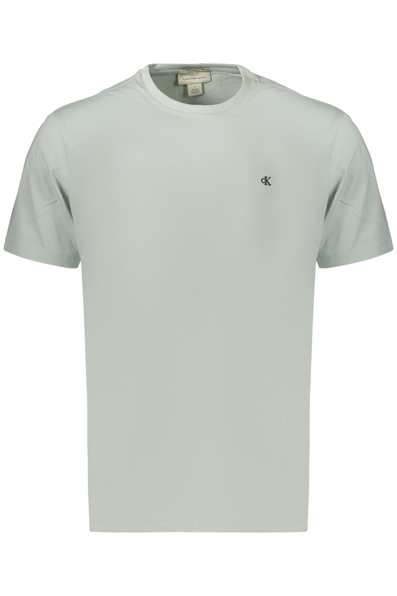 CALVIN KLEIN MEN'S SHORT-SLEEVED T-SHIRT GREEN CALVIN KLEIN