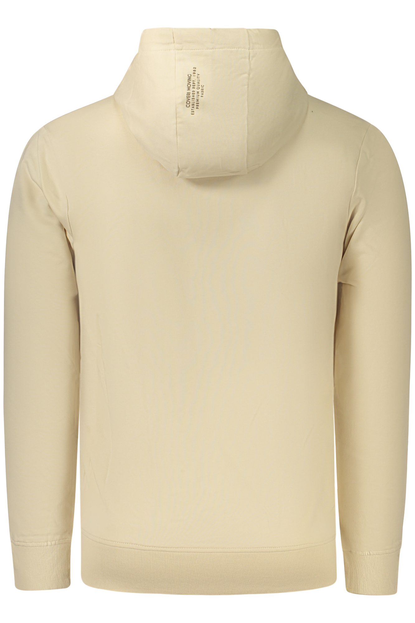 COVERI MOVING MEN'S BEIGE ZIP-UP SWEATSHIRT - Image 2