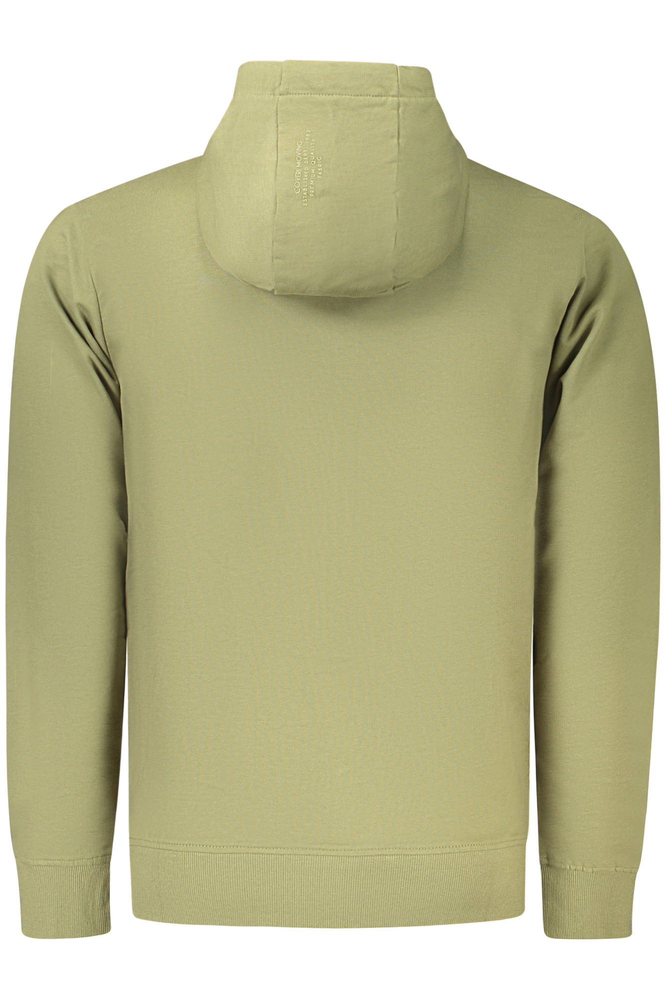 COVERI MOVING MEN'S ZIP-UP SWEATSHIRT GREEN - Image 2