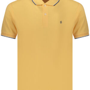 COVERI MOVING MEN'S SHORT-SLEEVE POLO SHIRT ORANGE COVERI MOVING