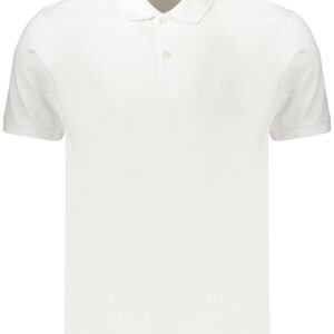 COVERI MOVING MEN'S SHORT-SLEEVE POLO SHIRT WHITE COVERI MOVING
