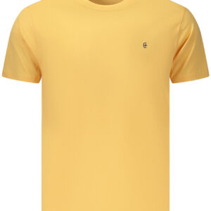 COVERI MOVING MEN'S SHORT-SLEEVE T-SHIRT ORANGE COVERI MOVING