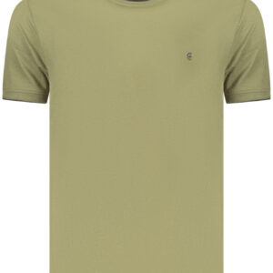 COVERI MOVING MEN'S SHORT-SLEEVED T-SHIRT GREEN COVERI MOVING