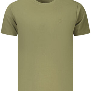 COVERI MOVING MEN'S SHORT-SLEEVED T-SHIRT GREEN COVERI MOVING