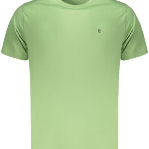 COVERI MOVING MEN'S SHORT-SLEEVED T-SHIRT GREEN COVERI MOVING