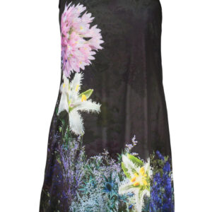 DESIGUAL WOMEN'S SHORT BLACK DRESS DESIGUAL