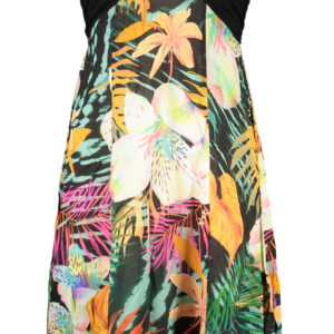 DESIGUAL WOMEN'S LONG BLACK DRESS DESIGUAL