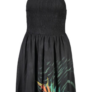 DESIGUAL WOMEN'S LONG BLACK DRESS DESIGUAL