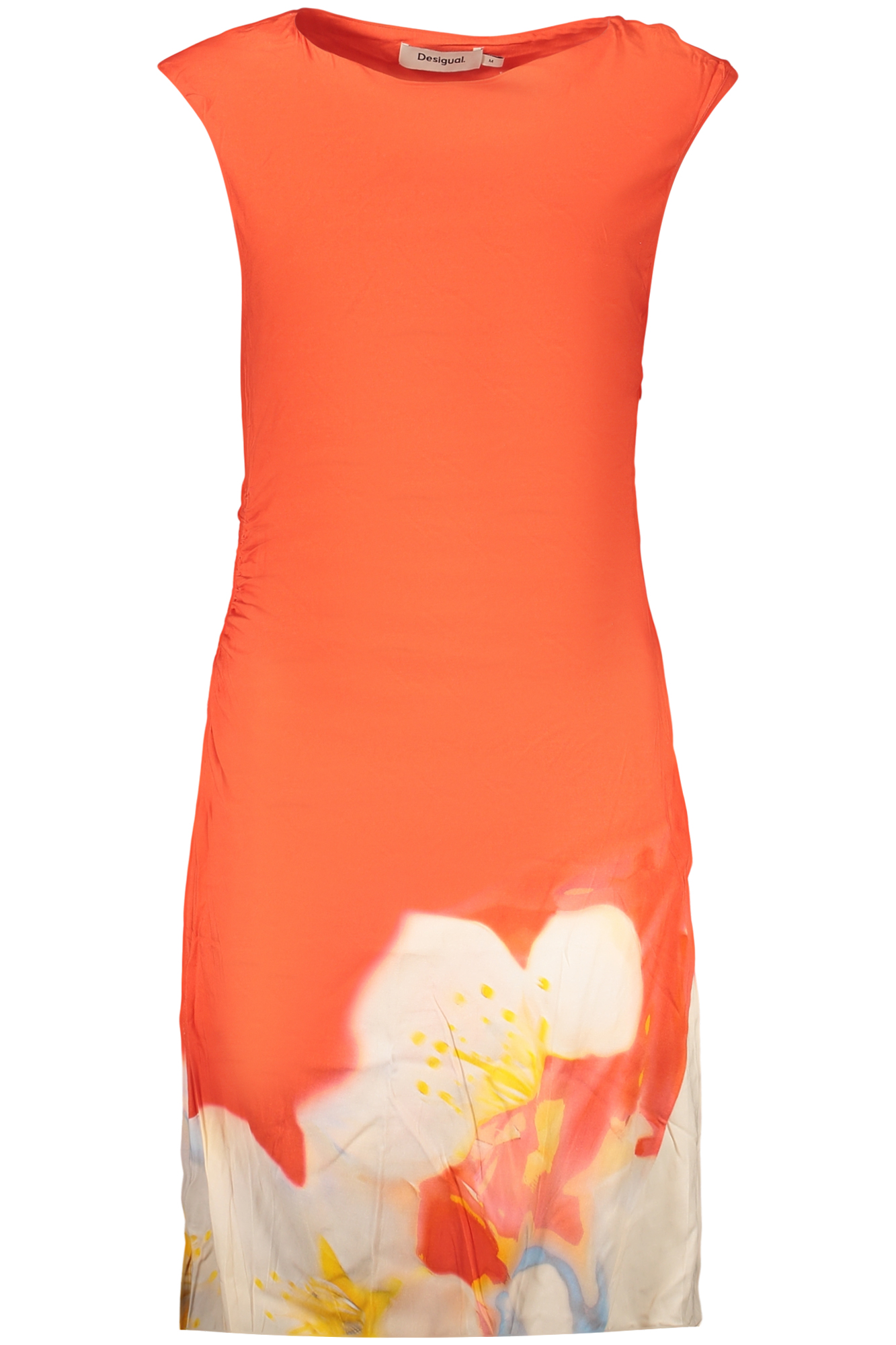 DESIGUAL WOMEN'S LONG RED DRESS DESIGUAL
