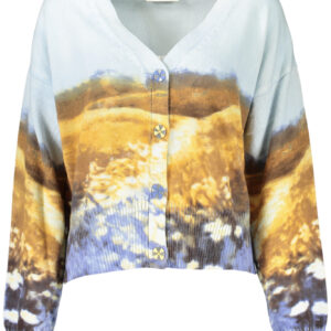 DESIGUAL WOMEN'S BLUE CARDIGAN DESIGUAL