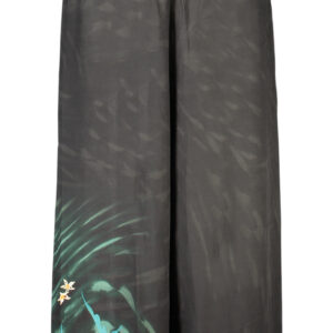 DESIGUAL WOMEN'S BLACK TROUSERS DESIGUAL
