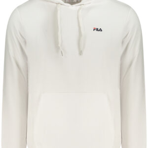 FILA MEN'S WHITE ZIP-UP SWEATSHIRT FILA