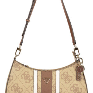 GUESS JEANS WOMEN'S BEIGE BAG GUESS JEANS