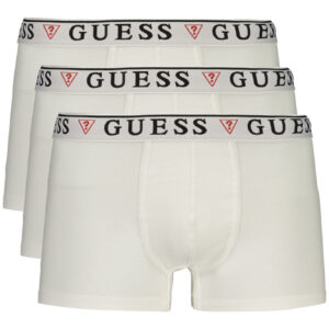 GUESS JEANS MEN'S WHITE BOXER GUESS JEANS
