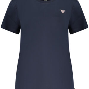GUESS JEANS WOMEN'S SHORT SLEEVE T-SHIRT BLUE GUESS JEANS
