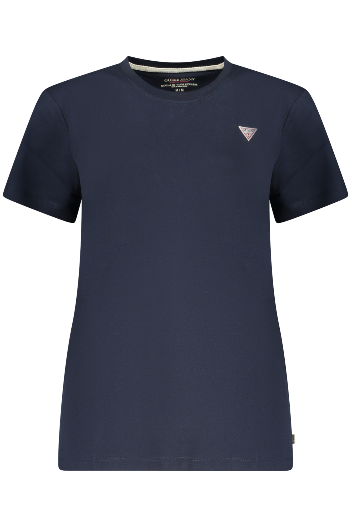 GUESS JEANS WOMEN'S SHORT SLEEVE T-SHIRT BLUE GUESS JEANS