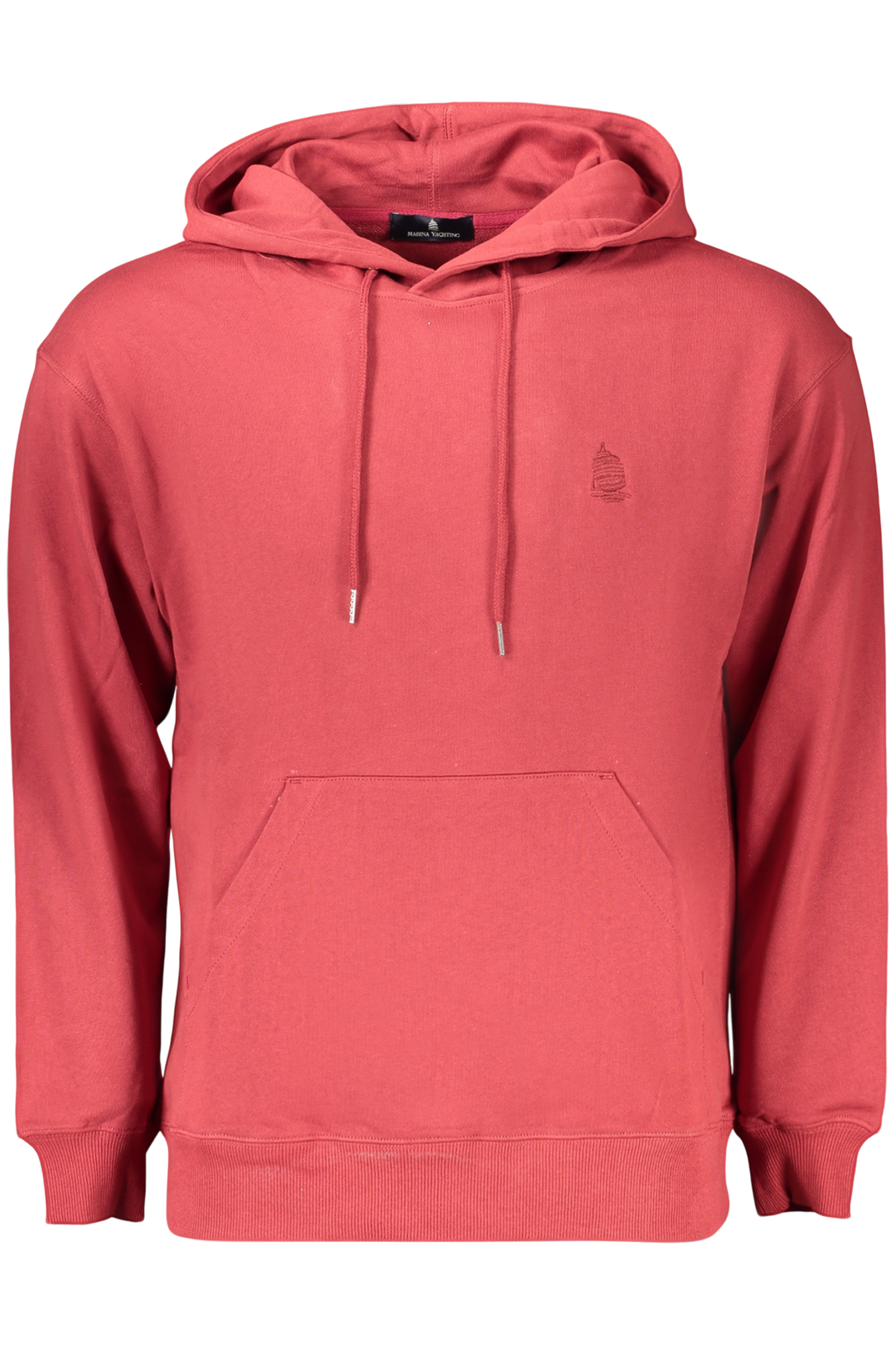 MARINA YACHTING MEN'S RED ZIP-UP SWEATSHIRT MARINA YACHTING