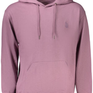 MARINA YACHTING MEN'S PURPLE ZIP-UP SWEATSHIRT MARINA YACHTING
