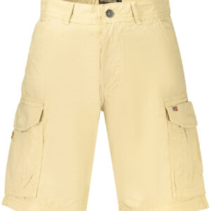 NAPAPIJRI MEN'S BEIGE BERMUDA SHORTS NAPAPIJRI