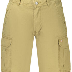 NAPAPIJRI MEN'S GREEN BERMUDA SHORTS NAPAPIJRI