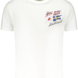 NAPAPIJRI MEN'S SHORT-SLEEVE T-SHIRT WHITE NAPAPIJRI