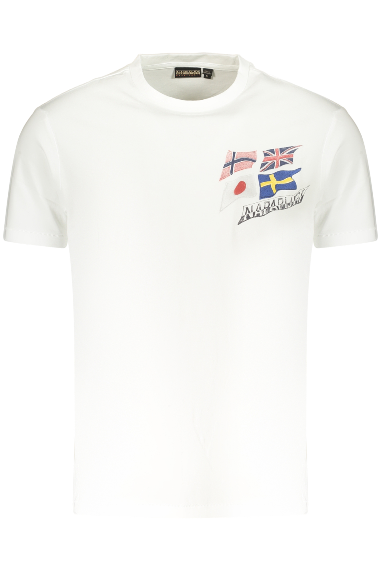NAPAPIJRI MEN'S SHORT-SLEEVE T-SHIRT WHITE NAPAPIJRI