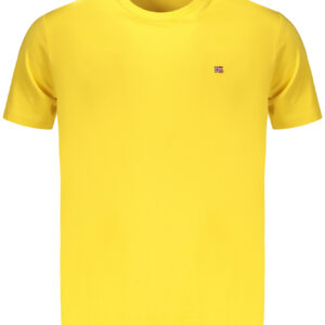 NAPAPIJRI MEN'S SHORT-SLEEVED T-SHIRT YELLOW NAPAPIJRI