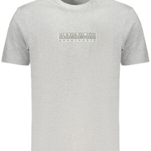 NAPAPIJRI MEN'S SHORT-SLEEVE T-SHIRT GREY NAPAPIJRI