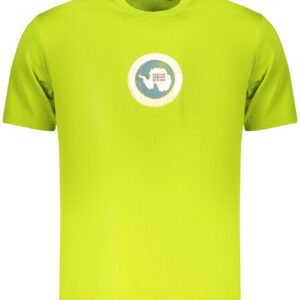 NAPAPIJRI MEN'S SHORT-SLEEVED T-SHIRT GREEN NAPAPIJRI