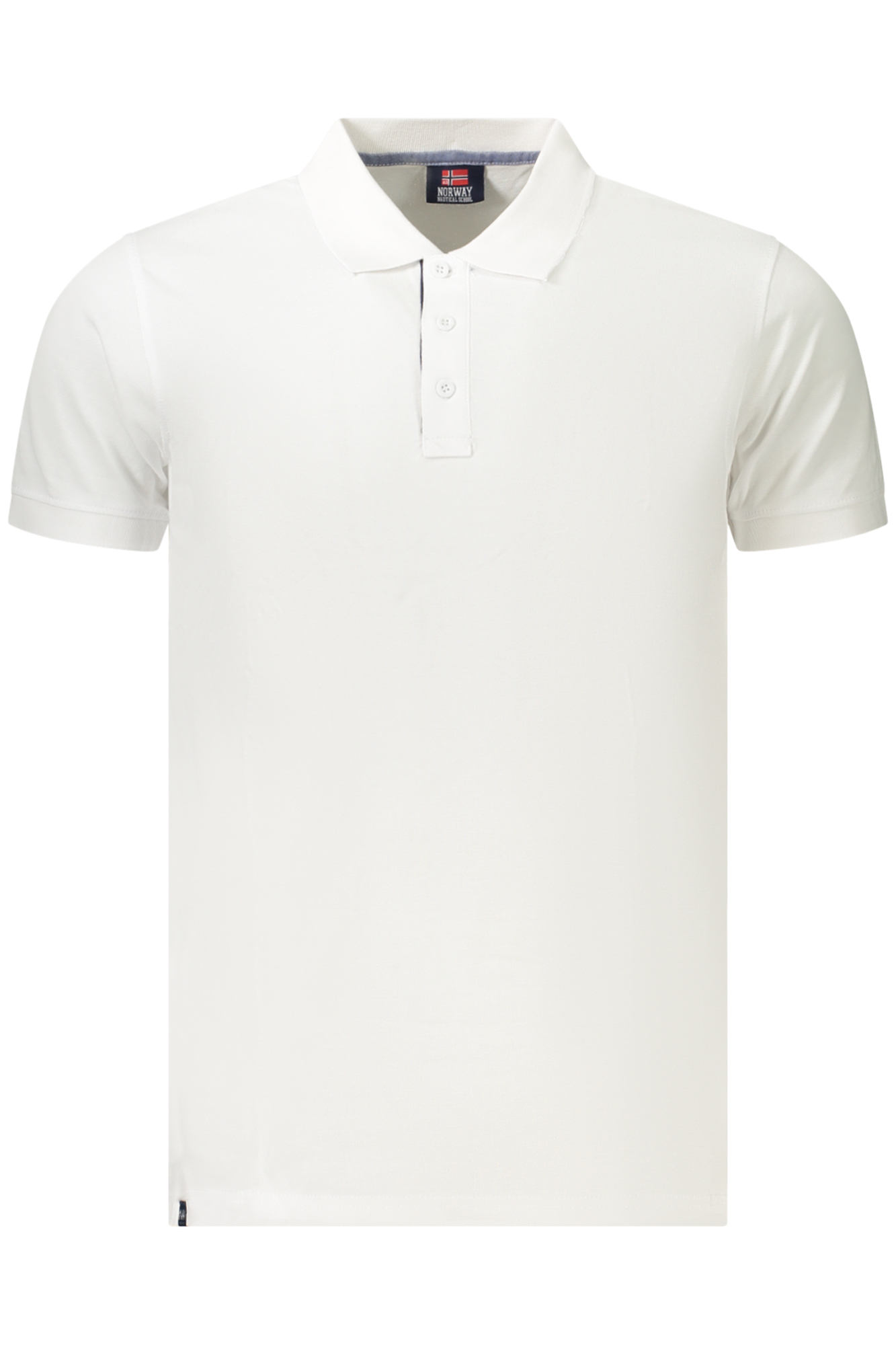 NORWAY 1963 MEN'S SHORT-SLEEVED POLO SHIRT WHITE NORWAY 1963