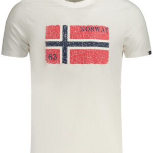 NORWAY 1963 MEN'S SHORT-SLEEVE T-SHIRT WHITE NORWAY 1963