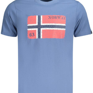 NORWAY 1963 MEN'S SHORT-SLEEVE T-SHIRT BLUE NORWAY 1963
