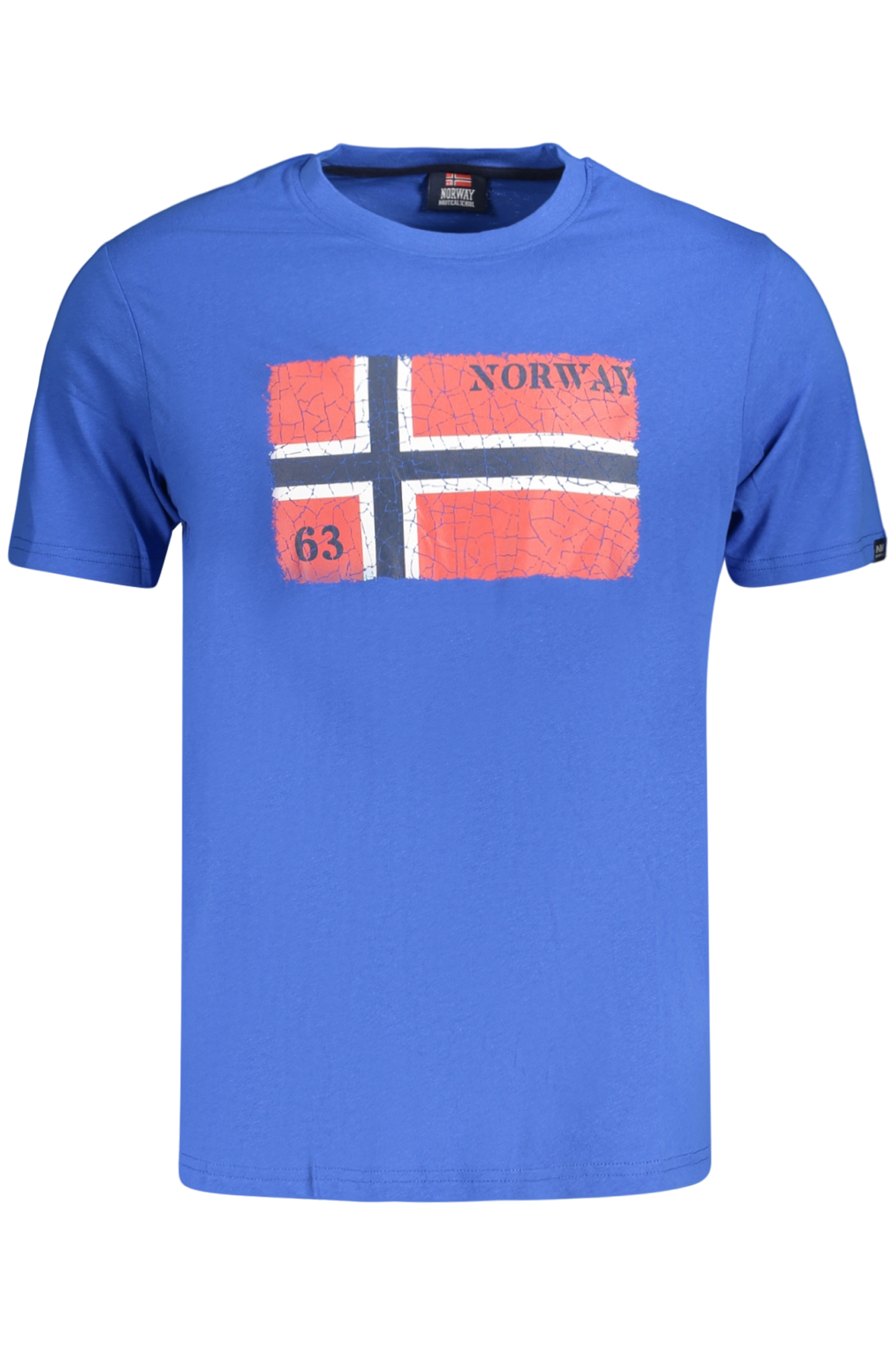 NORWAY 1963 MEN'S SHORT-SLEEVE T-SHIRT BLUE NORWAY 1963