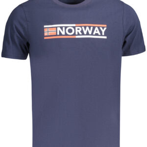 NORWAY 1963 MEN'S SHORT-SLEEVE T-SHIRT BLUE NORWAY 1963