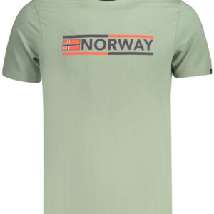 NORWAY 1963 MEN'S SHORT-SLEEVED T-SHIRT GREEN NORWAY 1963